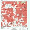 YellowMaps Alief TX topo map, 1:24000 Scale, 7.5 X 7.5 Minute, Historical, 1995, Updated 1998, 27 x 23 in - Polypropylene view 1