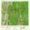 YellowMaps Albany NY topo map, 1:250000 Scale, 1 X 2 Degree, Historical, 1962, 22.1 x 29.2 in - Polypropylene view 1