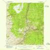 YellowMaps Banks ID topo map, 1:62500 Scale, 15 X 15 Minute, Historical, 1953, Updated 1955, 20.8 x 16.9 in - Tyvek view 1