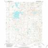 YellowMaps Alkabo ND topo map, 1:24000 Scale, 7.5 X 7.5 Minute, Historical, 1983, Updated 1984, 27.1 x 20.7 in - Polypropylene view 1