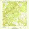 YellowMaps Cedar Mountain UT topo map, 1:24000 Scale, 7.5 X 7.5 Minute, Historical, 1952, 26.9 x 21.9 in - Polypropylene view 1