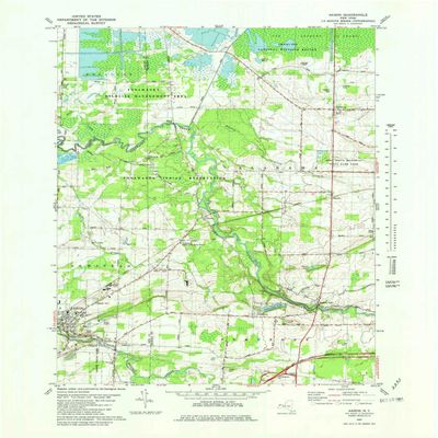 YellowMaps Akron NY topo map, 1:25000 Scale, 7.5 X 7.5 Minute, Historical, 1981, Updated 1981, 26.9 x 22 in - Polypropylene