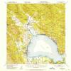 YellowMaps Lakeport CA topo map, 1:62500 Scale, 15 X 15 Minute, Historical, 1951, Updated 1953, 20.7 x 16.6 in - Polypropylene view 1