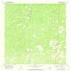 YellowMaps Spoon Draw TX topo map, 1:24000 Scale, 7.5 X 7.5 Minute, Historical, 1970, Updated 1973, 26.9 x 23 in - Polypropylene view 1