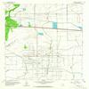 YellowMaps Monroe City TX topo map, 1:24000 Scale, 7.5 X 7.5 Minute, Historical, 1961, Updated 1964, 26.9 x 23 in - Polypropylene view 1