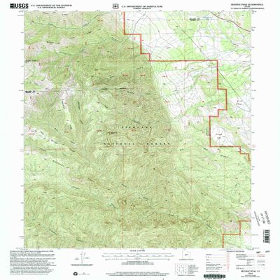 YellowMaps Beehive Peak UT topo map, 1:24000 Scale, 7.5 X 7.5 Minute, Historical, 2001, Updated 2003, 26.8 x 21.8 in - Polypropylene