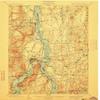 YellowMaps Ticonderoga NY topo map, 1:62500 Scale, 15 X 15 Minute, Historical, 1902, Updated 1912, 19.7 x 16 in - Polypropylene view 1