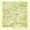 YellowMaps Cave City AR topo map, 1:31680 Scale, 7.5 X 7.5 Minute, Historical, 1943, Updated 1945, 20.8 x 17 in - Polypropylene view 1