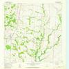 YellowMaps Aubrey TX topo map, 1:24000 Scale, 7.5 X 7.5 Minute, Historical, 1960, Updated 1962, 27 x 23 in - Polypropylene view 1