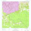 YellowMaps Red Bluff AR topo map, 1:24000 Scale, 7.5 X 7.5 Minute, Historical, 1950, Updated 1976, 26.7 x 22 in - Tyvek view 1