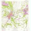 Belton TX topo map, 1:24000 Scale, 7.5 X 7.5 Minute, Historical, 1965, Updated 1975, 26.9 x 23 in - Polypropylene view 1