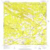YellowMaps Alexander AR topo map, 1:24000 Scale, 7.5 X 7.5 Minute, Historical, 1954, Updated 1957, 26.9 x 22 in - Polypropylene view 1
