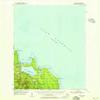 YellowMaps Big Bay MI topo map, 1:62500 Scale, 15 X 15 Minute, Historical, 1954, Updated 1956, 21 x 17 in - Polypropylene view 1
