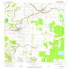YellowMaps Altheimer AR topo map, 1:24000 Scale, 7.5 X 7.5 Minute, Historical, 1964, Updated 1965, 26.8 x 22 in - Tyvek view 1