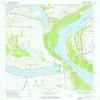 YellowMaps Red Leaf AR topo map, 1:24000 Scale, 7.5 X 7.5 Minute, Historical, 1970, Updated 1976, 26.8 x 22 in - Polypropylene view 1