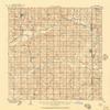 YellowMaps Maud OK topo map, 1:62500 Scale, 15 X 15 Minute, Historical, 1907, Updated 1957, 20.9 x 17 in - Polypropylene view 1