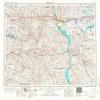 YellowMaps Bismarck ND topo map, 1:250000 Scale, 1 X 2 Degree, Historical, 1954, Updated 1967, 22.2 x 27.3 in - Tyvek view 1
