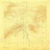 YellowMaps Randsburg CA topo map, 1:62500 Scale, 15 X 15 Minute, Historical, 1912, 19.8 x 16.6 in - Tyvek view 1