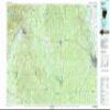 YellowMaps Malvern AR topo map, 1:100000 Scale, 30 X 60 Minute, Historical, 1985, Updated 1988, 24.1 x 44 in - Polypropylene view 1