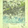 YellowMaps Jamaica NY topo map, 1:24000 Scale, 7.5 X 7.5 Minute, Historical, 1947, 28.3 x 22 in - Polypropylene view 1