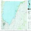 YellowMaps Bay City MI topo map, 1:100000 Scale, 30 X 60 Minute, Historical, 1984, Updated 1985, 24.1 x 38.1 in - Polypropylene view 1