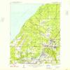 YellowMaps Ahmeek MI topo map, 1:24000 Scale, 7.5 X 7.5 Minute, Historical, 1947, 26.7 x 22 in - Polypropylene view 1