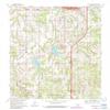 YellowMaps Guthrie South OK topo map, 1:24000 Scale, 7.5 X 7.5 Minute, Historical, 1970, Updated 1983, 27.4 x 22.5 in - Polypropylene view 1