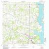 YellowMaps Azle TX topo map, 1:24000 Scale, 7.5 X 7.5 Minute, Historical, 1955, Updated 1986, 26.9 x 23 in - Polypropylene view 1