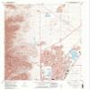 YellowMaps North Franklin Mountain TX topo map, 1:24000 Scale, 7.5 X 7.5 Minute, Historical, 1995, Updated 1995, 26.9 x 23.1 in - Polypropylene view 1