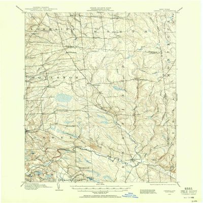 Orwell NY topo map, 1:62500 Scale, 15 X 15 Minute, Historical, 1903, Updated 1955, 20.9 x 17 in - Tyvek