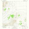 YellowMaps Cruz UT topo map, 1:24000 Scale, 7.5 X 7.5 Minute, Historical, 1973, Updated 1976, 26.7 x 21.8 in - Polypropylene view 1