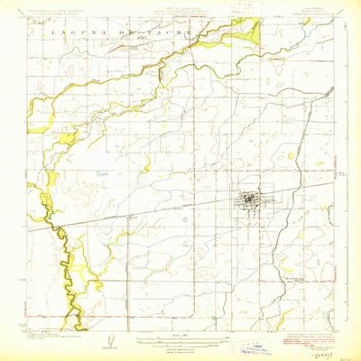 YellowMaps Lemoore CA topo map, 1:31680 Scale, 7.5 X 7.5 Minute, Historical, 1927, 19.8 x 16.4 in - Polypropylene