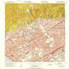 YellowMaps Beverly Hills CA topo map, 1:24000 Scale, 7.5 X 7.5 Minute, Historical, 1950, Updated 1952, 27 x 21.9 in - Polypropylene view 1