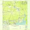 Bellport NY topo map, 1:24000 Scale, 7.5 X 7.5 Minute, Historical, 1947, 29 x 21 in - Polypropylene view 1