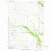 Waterloo Lake ND topo map, 1:24000 Scale, 7.5 X 7.5 Minute, Historical, 1972, Updated 1975, 27.2 x 22.2 in - Polypropylene view 1