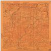 YellowMaps Tahlequah OK topo map, 1:125000 Scale, 30 X 30 Minute, Historical, 1901, Updated 1910, 20.4 x 16 in - Polypropylene view 1
