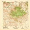 YellowMaps Onyx CA topo map, 1:62500 Scale, 15 X 15 Minute, Historical, 1943, Updated 1943, 21.7 x 17.2 in - Tyvek