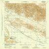YellowMaps Edom CA topo map, 1:62500 Scale, 15 X 15 Minute, Historical, 1944, Updated 1944, 21.8 x 17.3 in - Polypropylene view 1