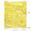 YellowMaps Champion MI topo map, 1:62500 Scale, 15 X 15 Minute, Historical, 1955, Updated 1957, 20.9 x 17 in - Polypropylene view 1