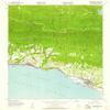 YellowMaps Carpinteria CA topo map, 1:24000 Scale, 7.5 X 7.5 Minute, Historical, 1952, Updated 1961, 26.7 x 22 in - Tyvek view 1