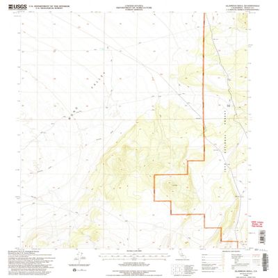 Alameda Well CA topo map, 1:24000 Scale, 7.5 X 7.5 Minute, Historical, 1994, Updated 1997, 26.7 x 21.9 in - Polypropylene