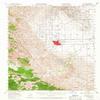 YellowMaps Coalinga CA topo map, 1:62500 Scale, 15 X 15 Minute, Historical, 1956, Updated 1967, 20.8 x 16.6 in - Polypropylene view 1