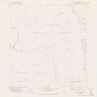 YellowMaps Bark Shanty Gulch CA topo map, 1:24000 Scale, 7.5 X 7.5 Minute, Historical, 1974, Updated 1977, 27 x 22.1 in - Polypropylene