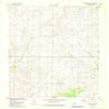 YellowMaps Baconrind Creek OK topo map, 1:24000 Scale, 7.5 X 7.5 Minute, Historical, 1978, Updated 1978, 27.3 x 22.4 in - Polypropylene view 1