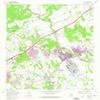 YellowMaps Schertz TX topo map, 1:24000 Scale, 7.5 X 7.5 Minute, Historical, 1967, Updated 1975, 26.9 x 23 in - Polypropylene view 1