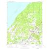 YellowMaps Ahmeek MI topo map, 1:24000 Scale, 7.5 X 7.5 Minute, Historical, 1946, Updated 1976, 26.7 x 21.9 in - Tyvek view 1