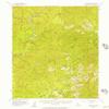 YellowMaps Ukonom Lake CA topo map, 1:62500 Scale, 15 X 15 Minute, Historical, 1955, Updated 1957, 20.8 x 16.6 in - Tyvek view 1