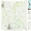 YellowMaps Flint MI topo map, 1:100000 Scale, 30 X 60 Minute, Historical, 1984, Updated 1985, 24.1 x 38.6 in - Polypropylene view 1