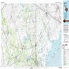 YellowMaps Angleton TX topo map, 1:100000 Scale, 30 X 60 Minute, Historical, 1984, Updated 1984, 24 x 44 in - Polypropylene view 1