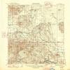 YellowMaps Bartle CA topo map, 1:125000 Scale, 30 X 30 Minute, Historical, 1939, Updated 1947, 20.8 x 16.6 in - Polypropylene view 1